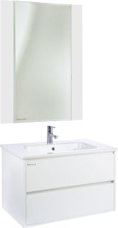 Зеркало Bellezza Лоренцо 80см белый 00000007023